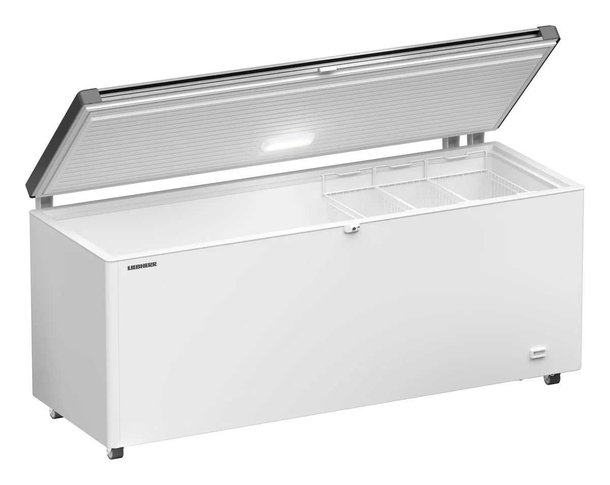Liebherr Gefriertruhe EFL 6056 weiß mit Edelstahldeckel