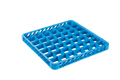 Aufsatz 49 Fächer 60x60 mm für Spülkorb, blau