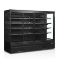 Vitrine réfrigérée murale de supermarché Tefcold Multideck EXTRA2500CD noire