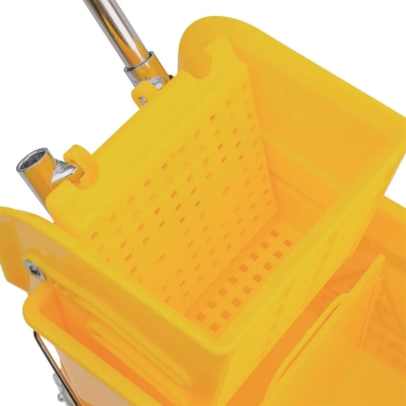 Jantex Moppeimer mit Mopppresse gelb 20L
