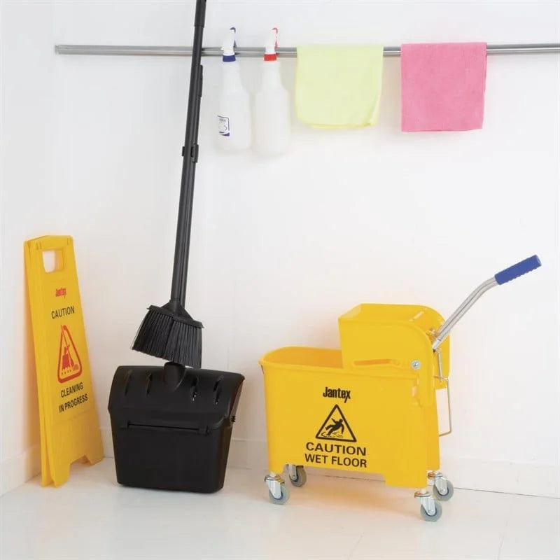 Jantex Moppeimer mit Mopppresse gelb 20L
