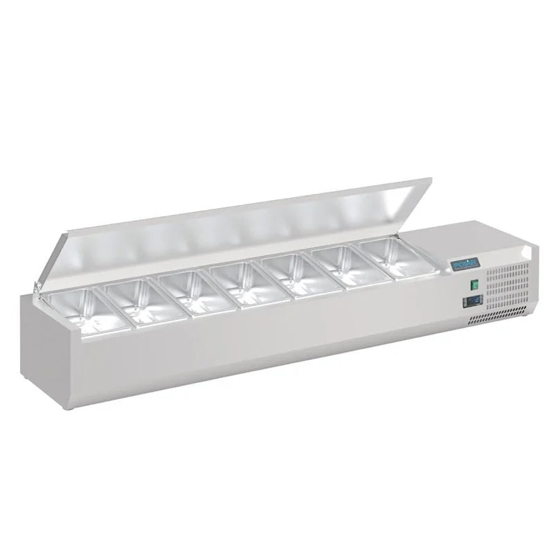 Polar Serie G Aufsatzkühlung mit Deckel 7x GN1/4