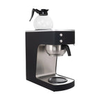 Filterkaffeemaschine ECO 2 Liter schwarz inkl. Glaskanne, 100 Tassen/Std., Professionelle Kaffeemaschine