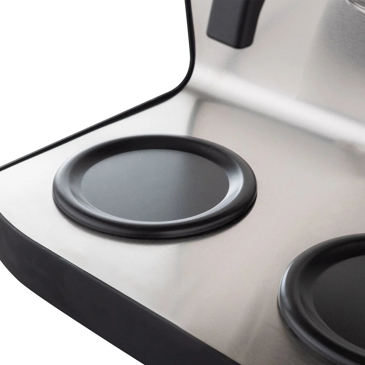 Machine à café filtre ECO 2x 2 litres noire avec 2 verseuses en verre incluses, 200 tasses/heure, machine à café professionnelle grande capacité