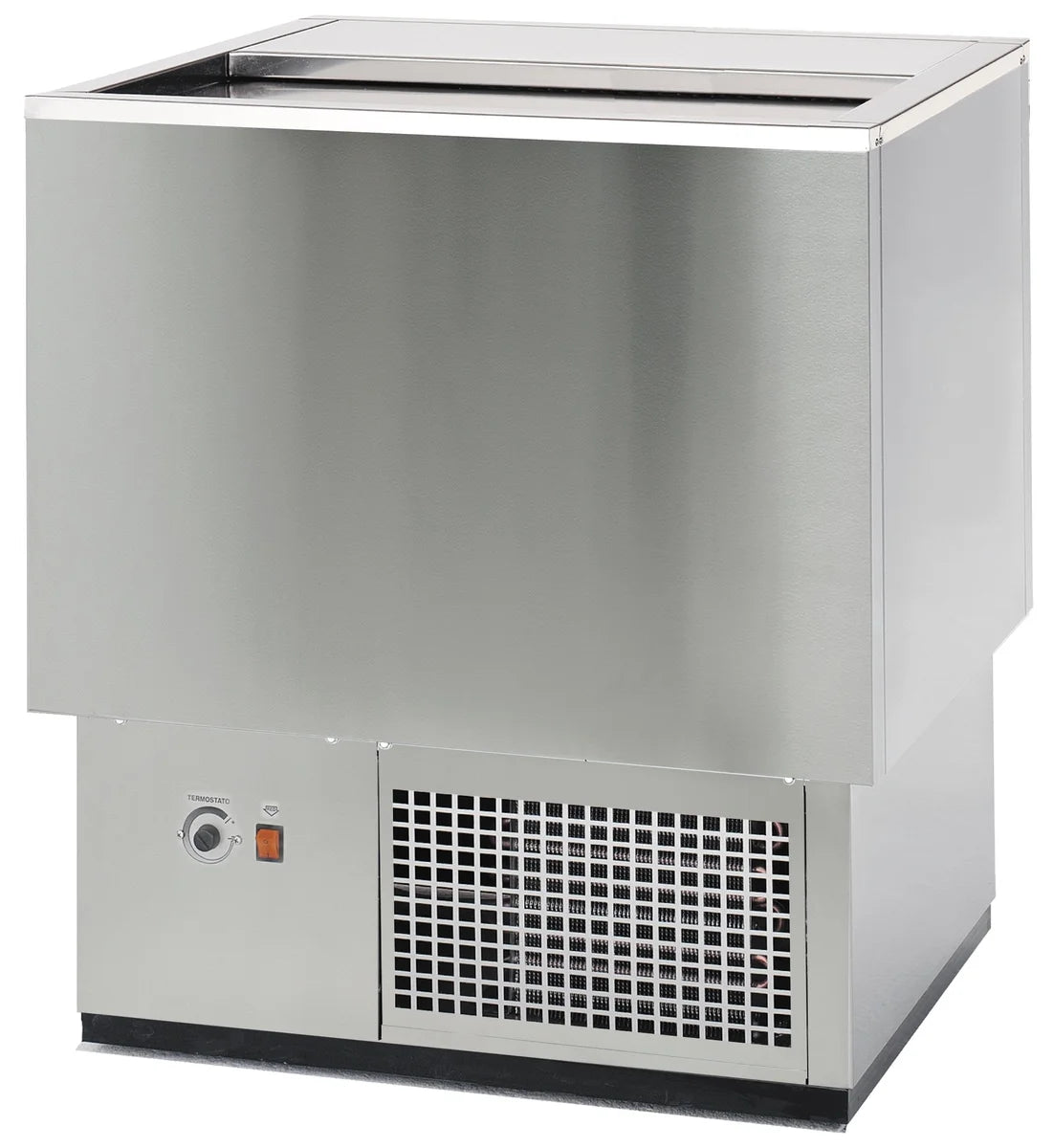 Coffre réfrigéré à bouteilles professionnel 110 Litres - Inox