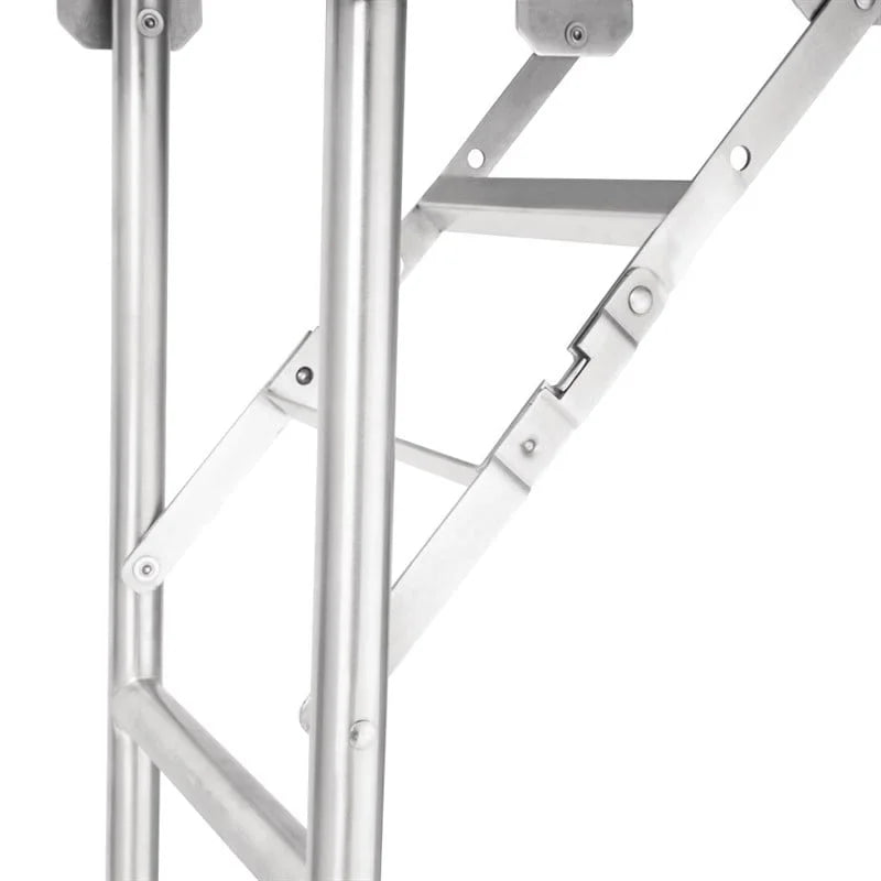Table de travail pliante en acier inoxydable Vogue 1830x610x780