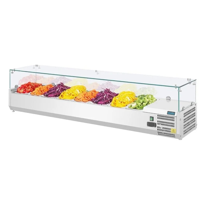 Polar Serie G Aufsatzkühlvitrine für 8x GN1/3