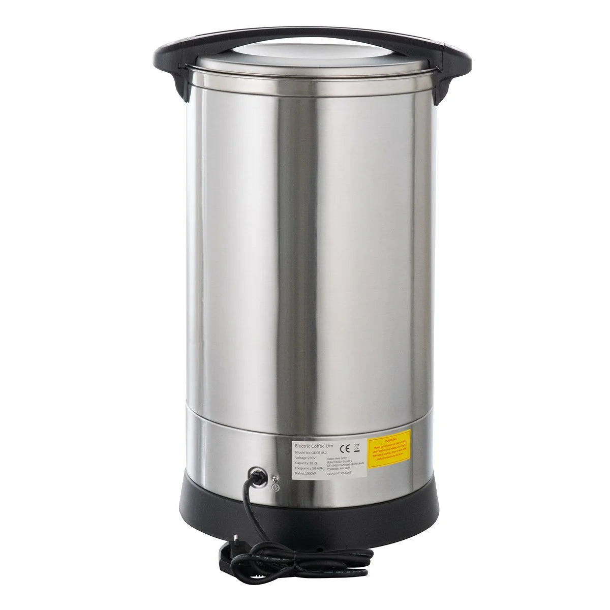 Kaffeebereiter / Perkolator GDCB 18,2 Liter, mit Zapfhahn und Edelstahlfilter