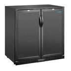 Arrière-bar réfrigéré Polar Série G 2 portes, 198 L