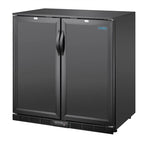 Arrière-bar réfrigéré Polar Série G 2 portes, 198 L