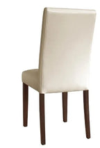 Chaises de salle à manger Bolero en similicuir crème - 2 pièces