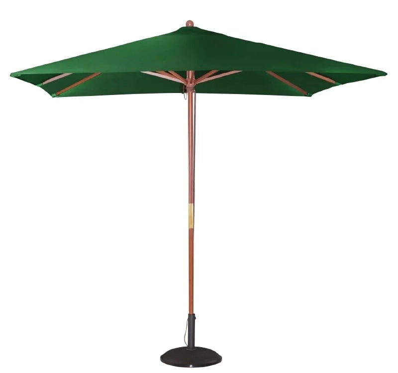 Parasol carré Bolero - 2500x2500 mm - vert