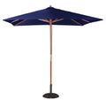 Parasol carré Bolero - 2500x2500 mm - bleu
