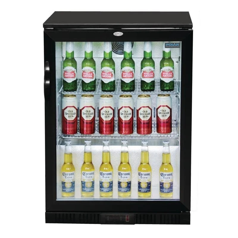 Polar G-Serie Barkühlschrank mit Klapptür 138 Liter