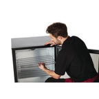 Arrière-bar réfrigéré Polar Série G avec porte battante 128 L
