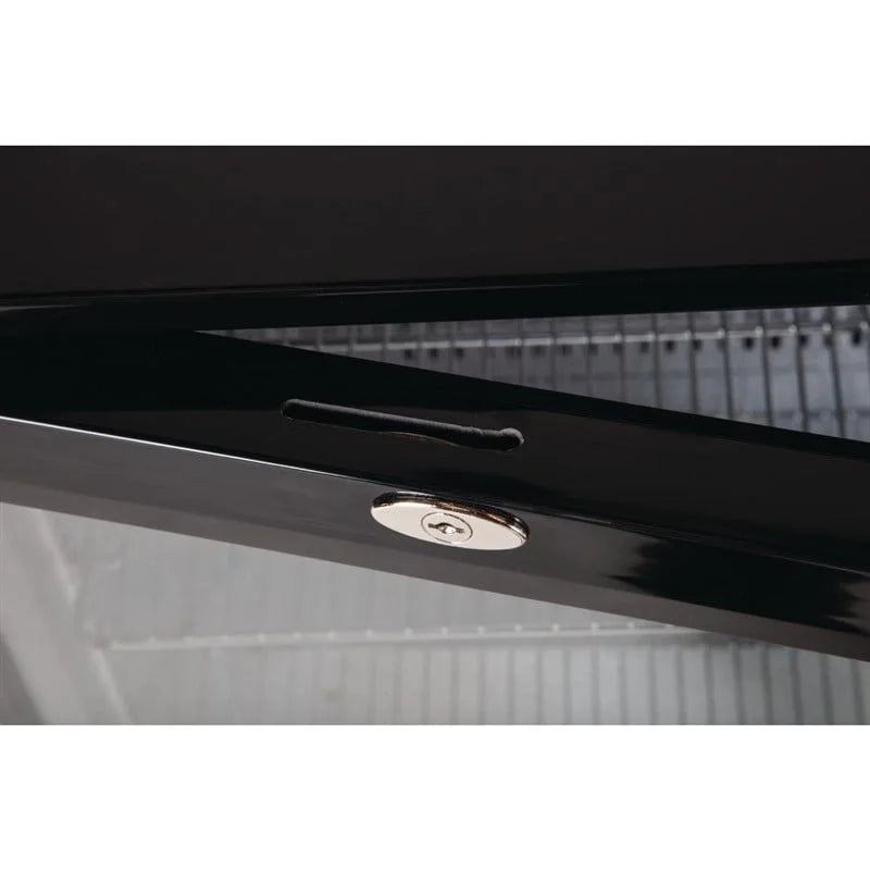 Arrière-bar réfrigéré Polar Série G avec porte battante 128 L