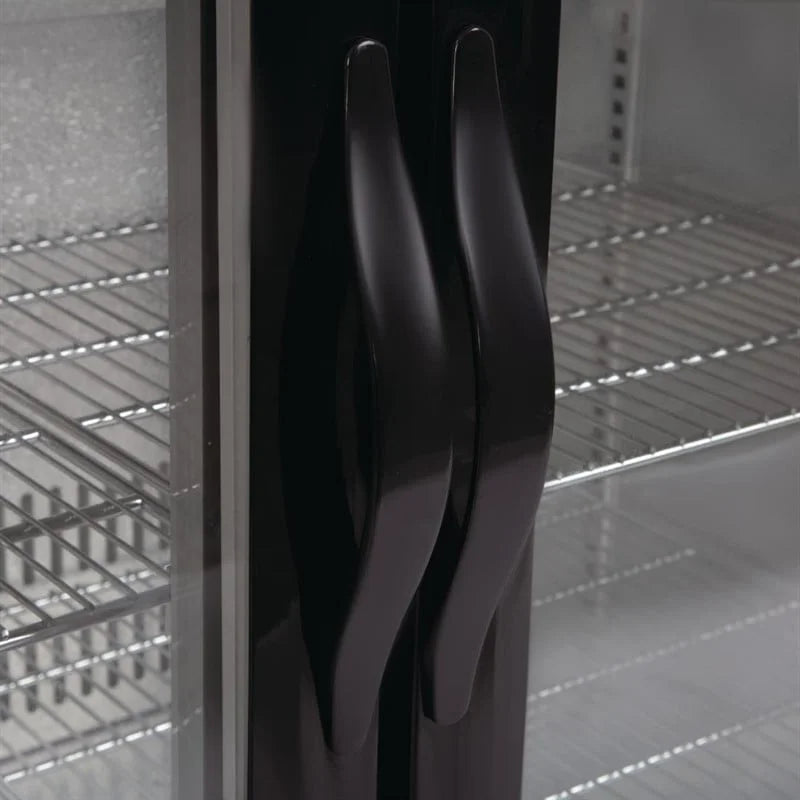 Arrière-bar réfrigéré Polar Série G 2 portes abattantes, 198 L