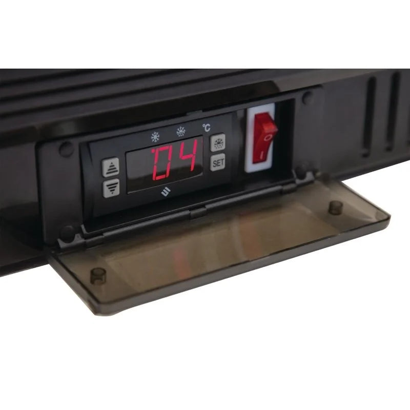 Polar G-Serie Barkühlschrank mit 1 verdeckten Klapptür 138 Liter