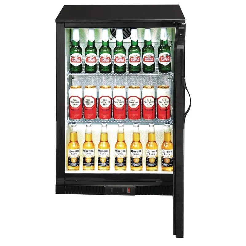 Polar G-Serie Barkühlschrank mit 1 verdeckten Klapptür 138 Liter