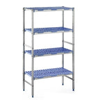 Tournus Système de rayonnage modulaire - Linéaire - 4 niveaux - 169,4x40x175cm