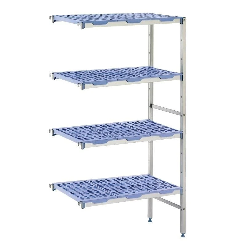 Tournus Système de rayonnage modulaire - ANGLE - 4 niveaux - 125,1x40x175cm