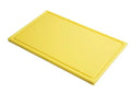 Schneidebrett mit Saftrille Gastro-M GN 1/2 gelb