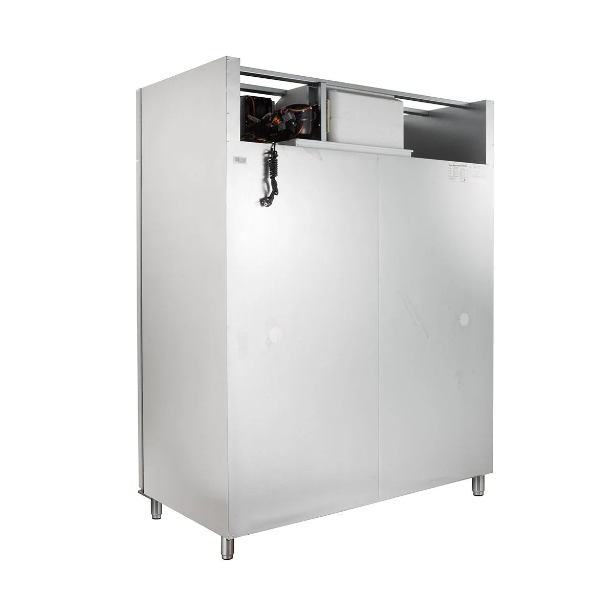Armoire de congélation ECO 1400 GN 2/1 Monobloc, volume utile 1350 litres, 6 grilles réglables, construction robuste, inox