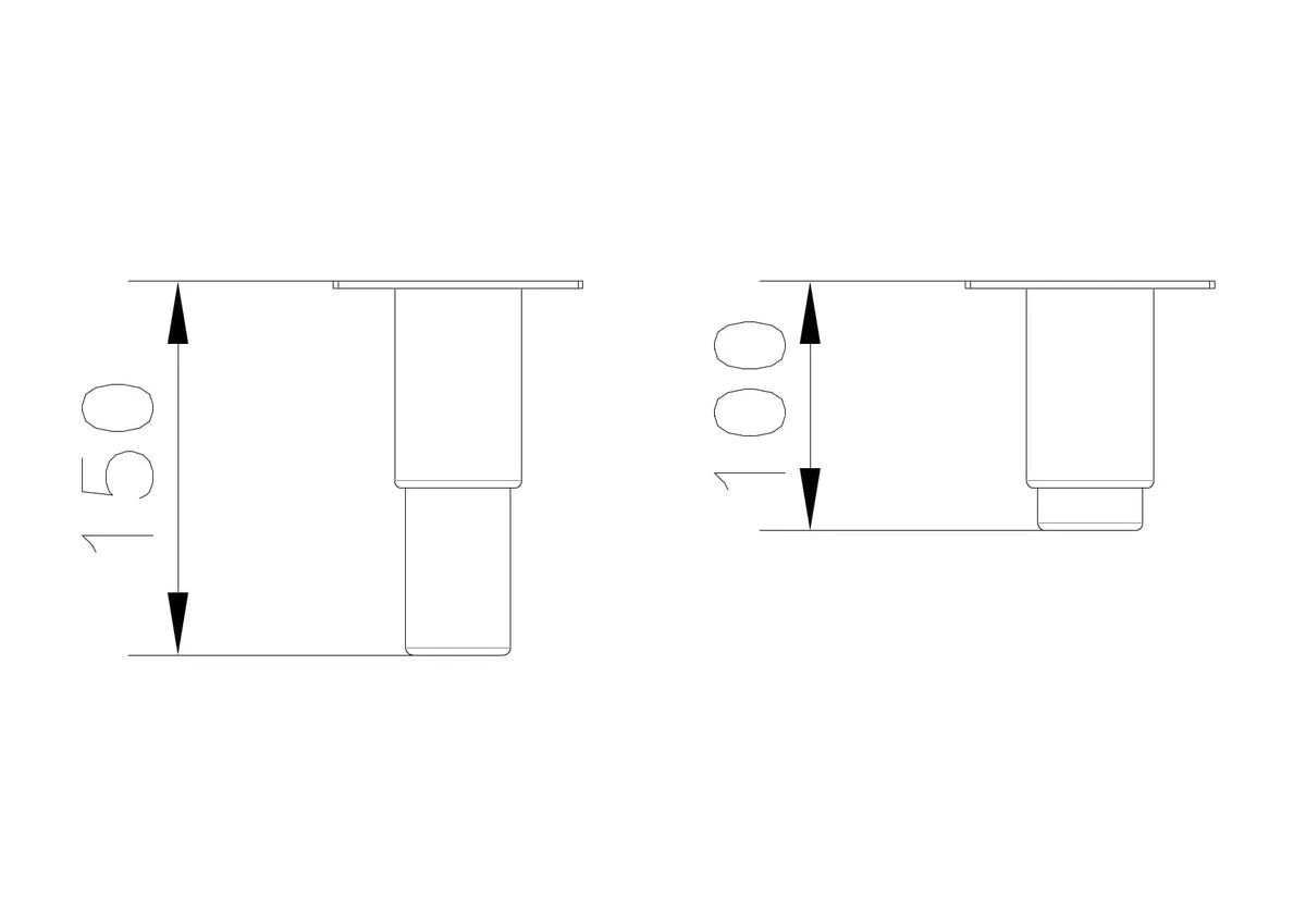 Gastronomie Kühlschrank ECO 700 GN 2/1 Monoblock , 616 Liter Kühlraumvolumen, 3 verstellbare Einlegeböden, Robuste Bauweise, Edelstahl