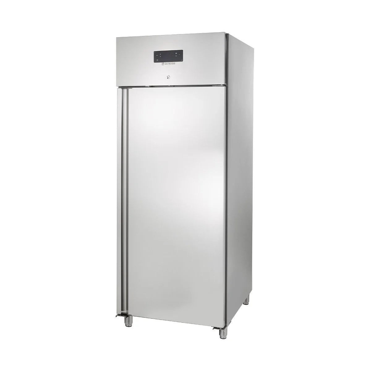 Gastronomie Kühlschrank ECO 700 GN 2/1 Monoblock , 616 Liter Kühlraumvolumen, 3 verstellbare Einlegeböden, Robuste Bauweise, Edelstahl