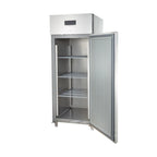 Gastronomie Kühlschrank ECO 700 GN 2/1 Monoblock , 616 Liter Kühlraumvolumen, 3 verstellbare Einlegeböden, Robuste Bauweise, Edelstahl