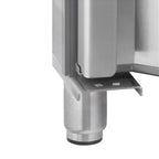 Gastronomie Kühlschrank ECO 700 GN 2/1 Monoblock , 616 Liter Kühlraumvolumen, 3 verstellbare Einlegeböden, Robuste Bauweise, Edelstahl