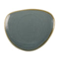 Olympia Kiln assiettes triangulaires océan 230 mm - 6 pcs