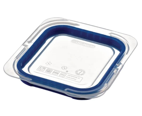 Araven couvercle pour bac alimentaire GN1/6 bleu