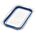 Araven couvercle pour bac alimentaire GN1/4 bleu