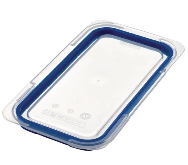 Araven couvercle pour bac alimentaire GN1/3 bleu