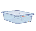 Araven Bac gastronorme GN1/2 bleu 100 mm