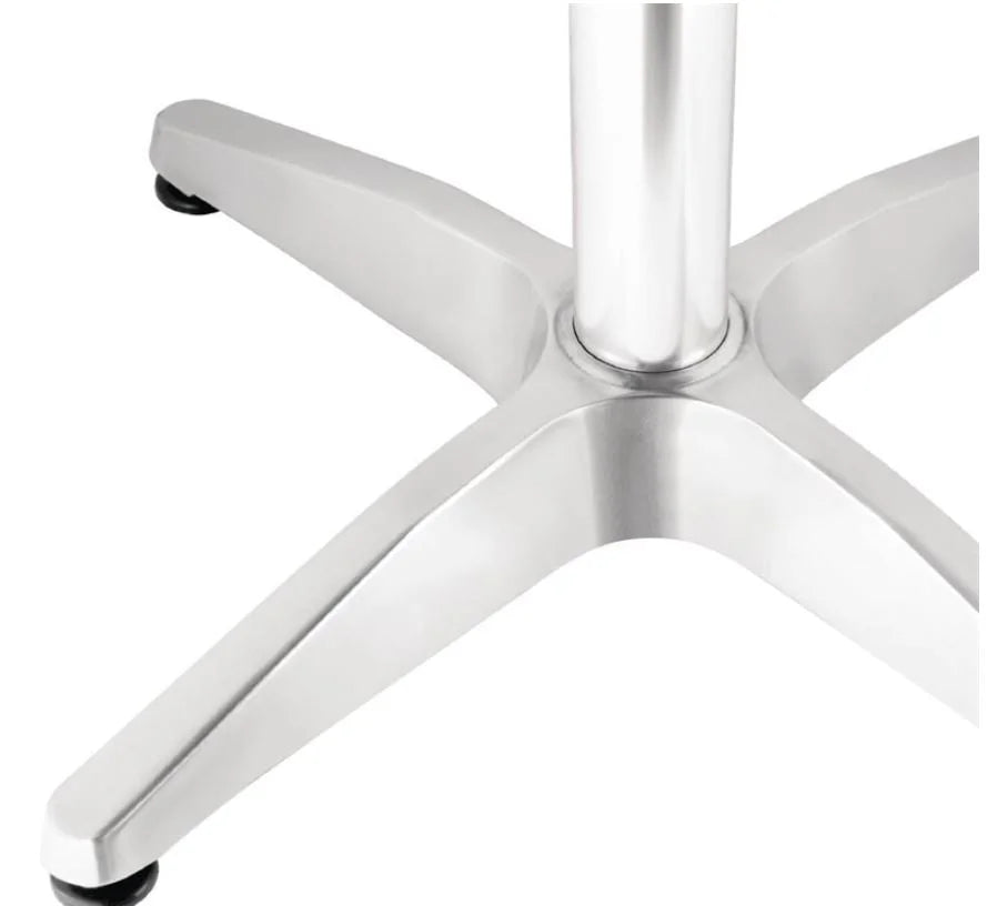 Table haute Bolero Ø600 mm frêne, 1 pied