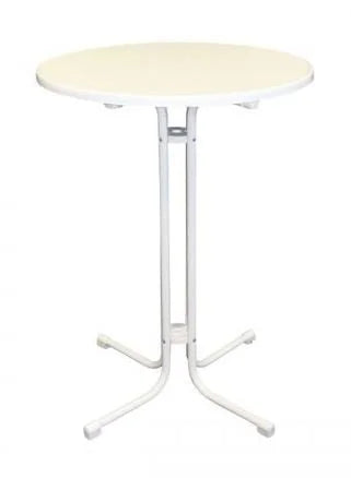 Stehtisch Monaco Ø800 mm, weiß