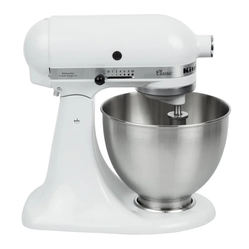Robot pâtissier KitchenAid Classic K45 blanc 4,3L