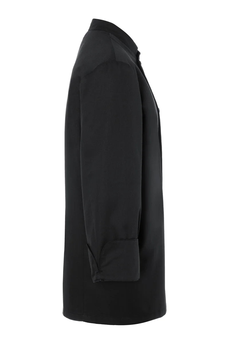Veste de cuisine pour homme Lars, noire, taille : 58