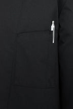 Veste de cuisine pour homme Lars, noire, taille : 58