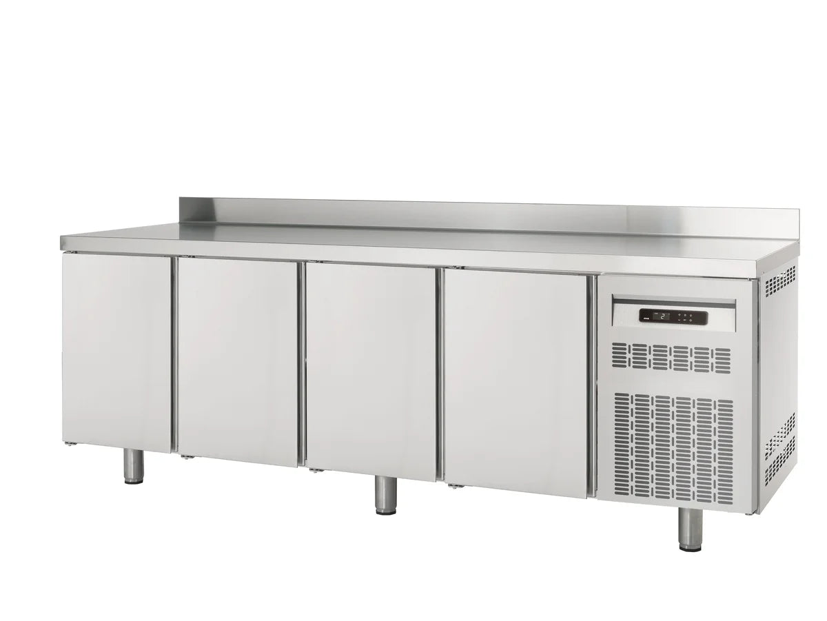 Table réfrigérée Profi 600 4/0 Superior avec dosseret