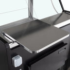 Kühltheke TITAN 997 mm schwarz, LED-Beleuchtung, gekühlter Unterbau