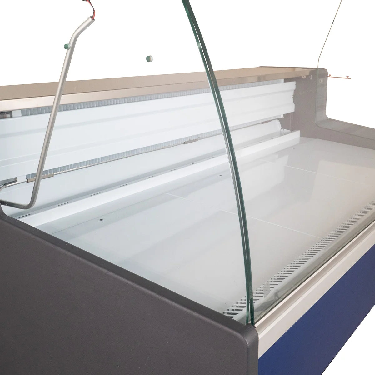 Comptoir réfrigéré PROFI 150 - vitre frontale arrondie, 1525 mm, avec éclairage LED