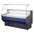 Comptoir réfrigéré PROFI 150 - vitre frontale arrondie, 1525 mm, avec éclairage LED
