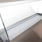 Comptoir réfrigéré PROFI 150 - vitre frontale arrondie, 1525 mm, avec éclairage LED