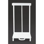 Support de sac poubelle Jantex blanc