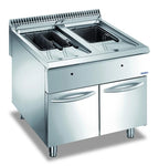 Gas-Fritteuse Dexion Lux 980 - 80/90 - 18+18 Liter