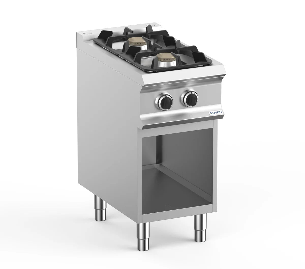 Cuisinière à gaz Dexion Lux 700 - 40/73 - 2 feux - 11 kW
