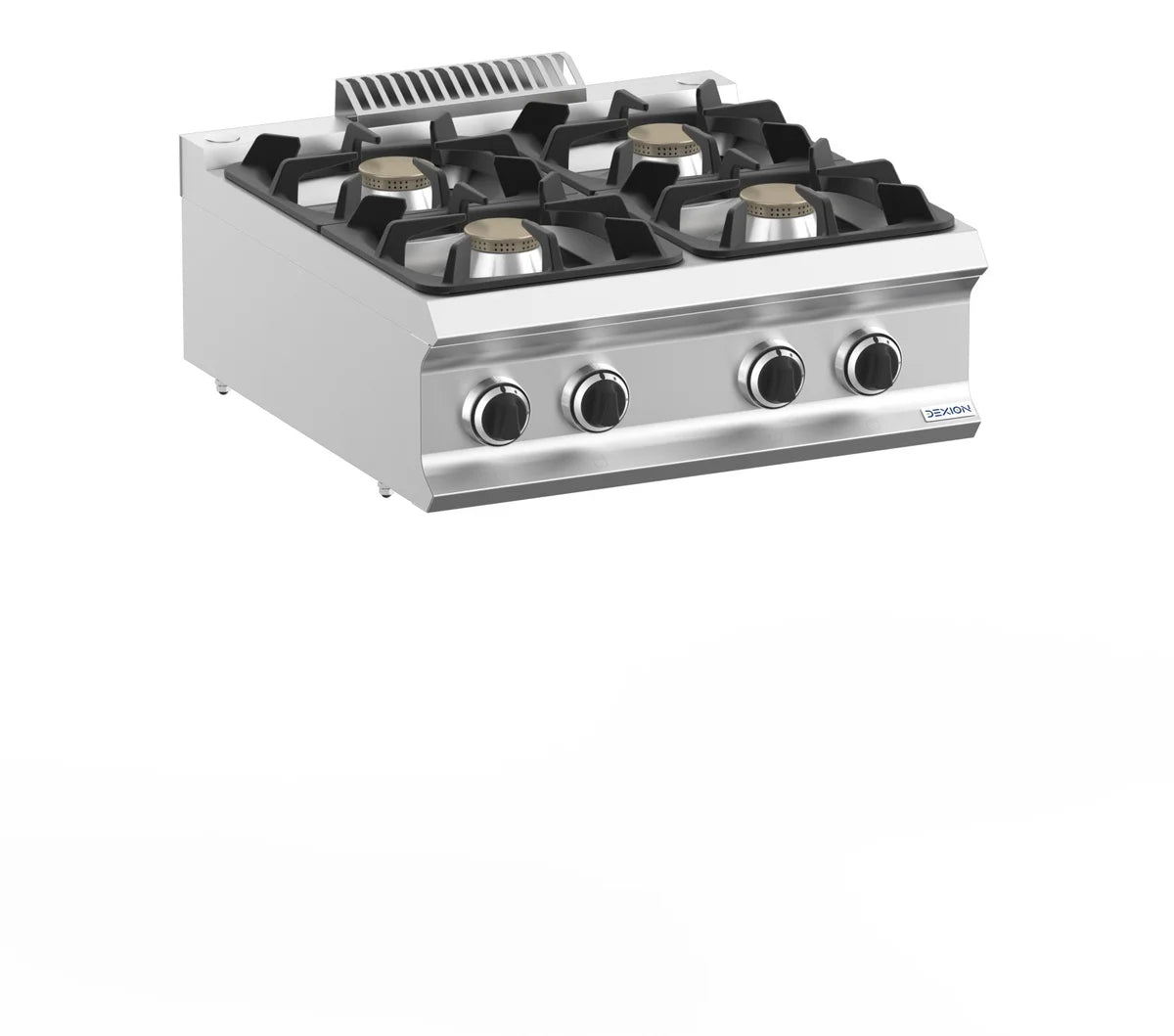 Gasherd Dexion Lux 700 - 70/73 Tischgerät - 4 Kochstellen - 28 kW